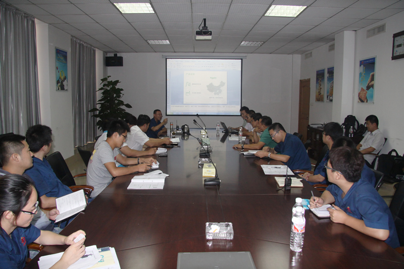 我公司与施耐德公司举行技术交流会