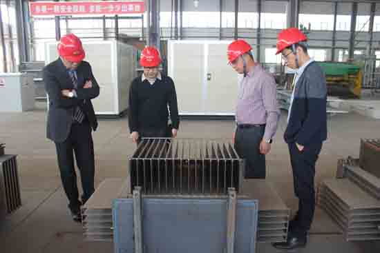 欢迎合肥ABB变压器公司、东方泰康公司领导莅临考察