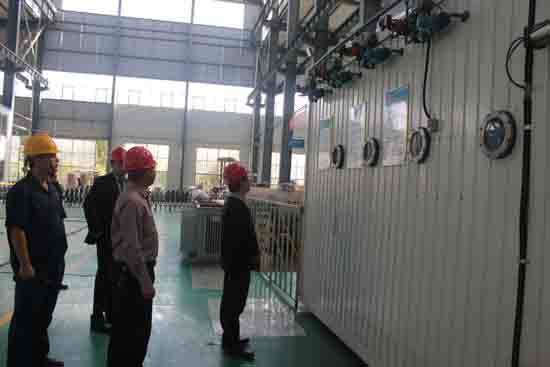欢迎合肥ABB变压器公司、东方泰康公司领导莅临考察