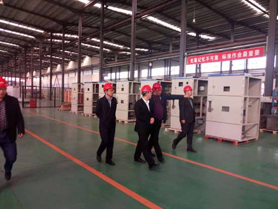 热烈欢迎寿光市委常委领导莅临我司视察工作