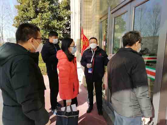 寿光市纪委督导组、孙集街道督察组对电气公司复产复工进行检查