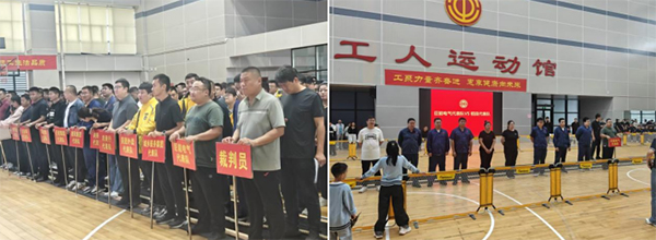 山东巨能电气有限公司参加寿光市全民健身拔河比赛